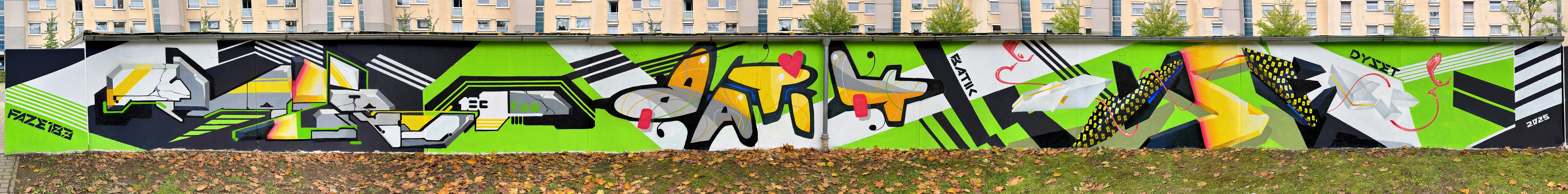 Garagenrave - Ingolstadt, 2025 (FAZE183 – BATIK – DYSET at Graffiti Meeting Ingolstadt)